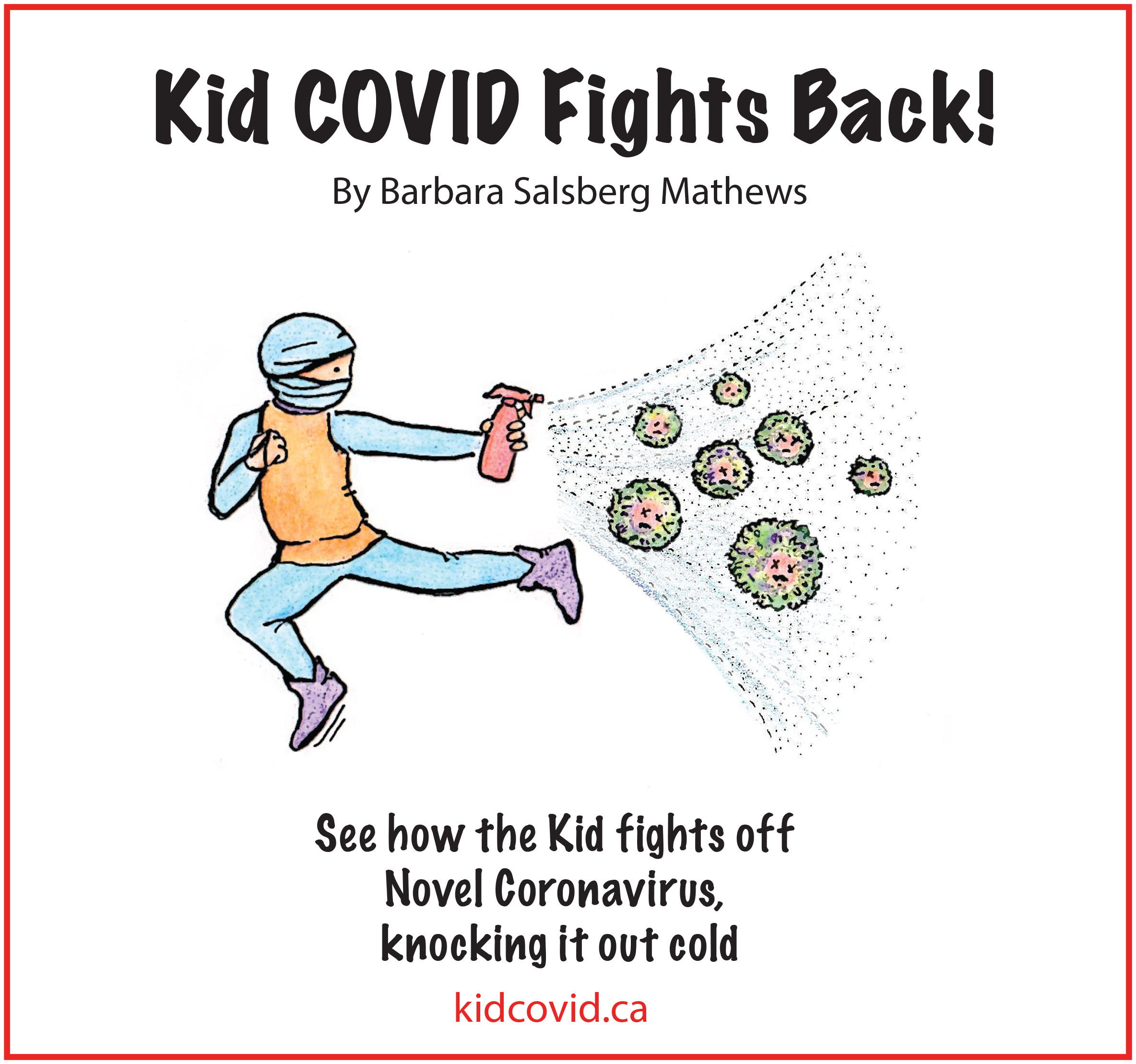 Kid Covid Fights Back Promotional Image
